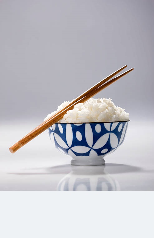 Cambodia rice bowl chopstick